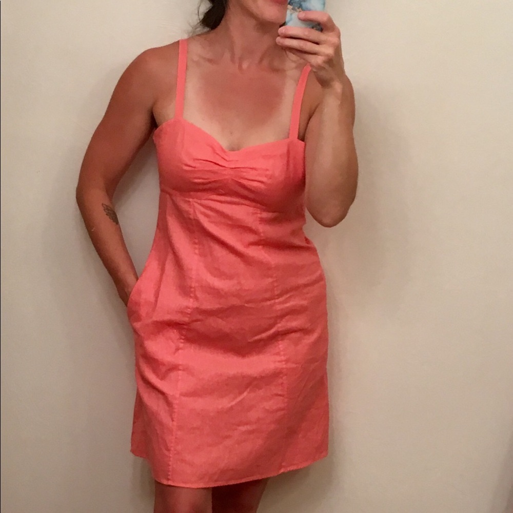 Patagonia linen dress size 4